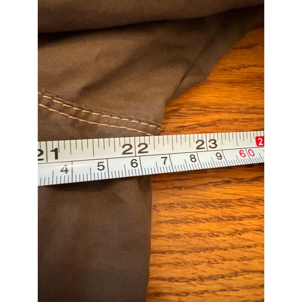 Ariat Jacket Women XL Brown Real Grizzly Insulated Sherpa Collar Outdoor Western - Picture 6 of 12